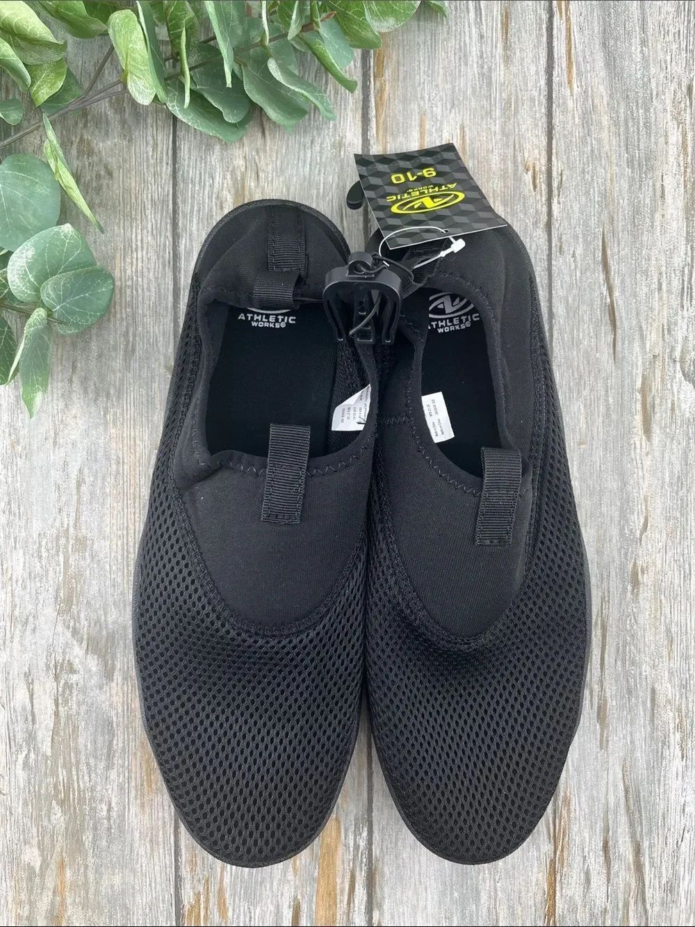 Men’s Lightweight Comfy Beach Water Shoes Auqua Sock Size 9-10